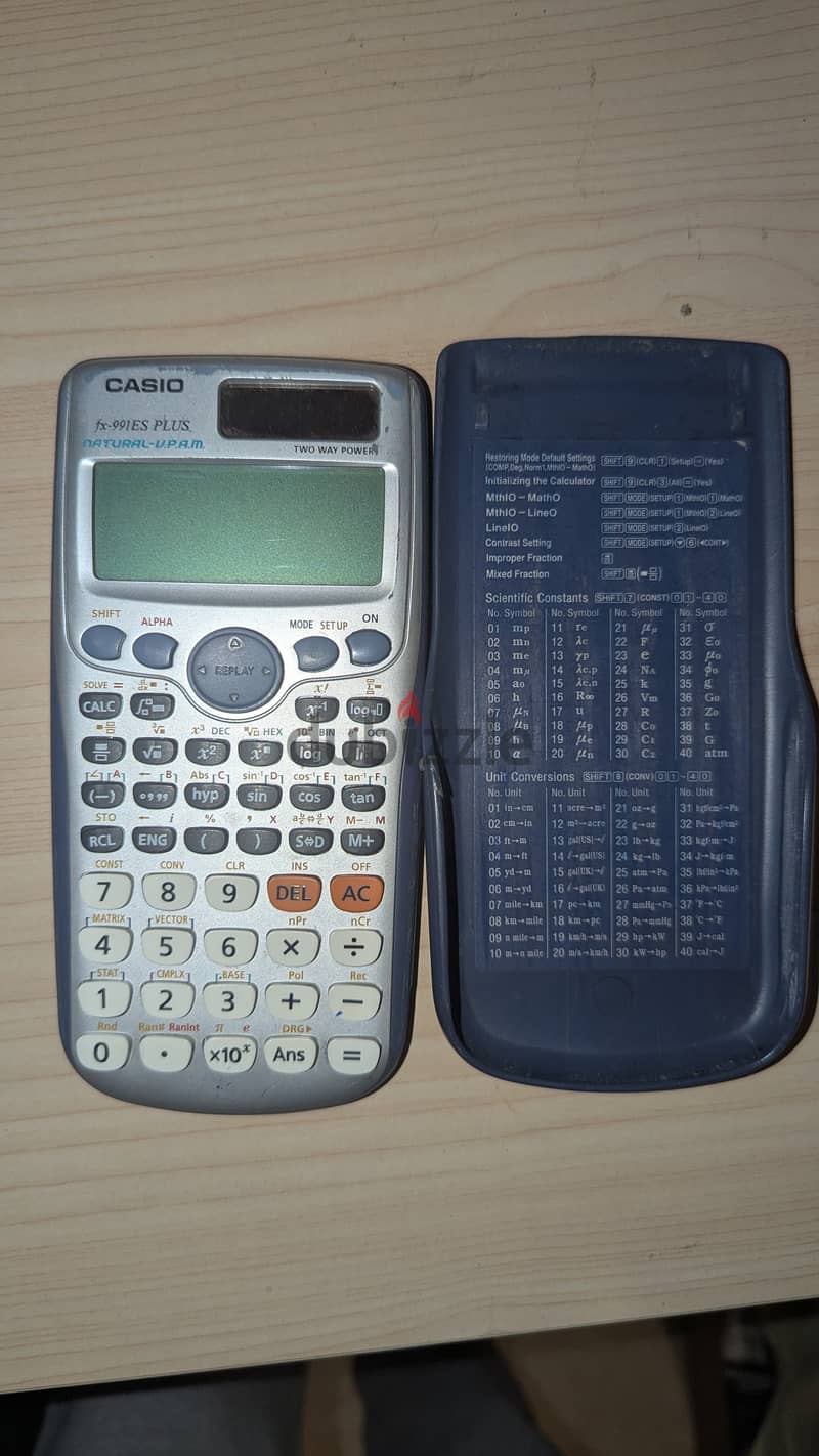 Casio fx 991 ES plus 2