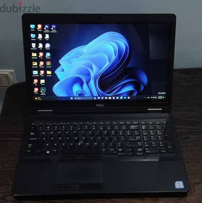 Dell precision 3510 i7 سادس و شاشه تاتش