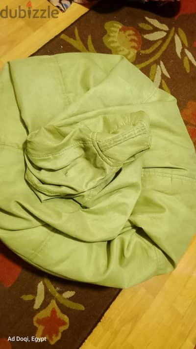 بین باگ أخضر للبيع / Green Bean Bag for Sale