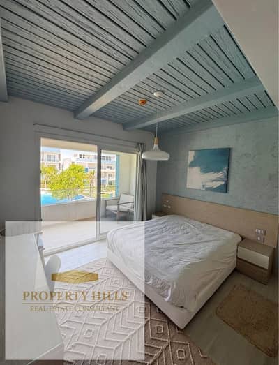 Chalet for Sale with Luxury Hotel-Style Finishing in the Prime Location in the Heart of the North Coast, Overlooking the Marina Chalet for Sale with Luxury Hotel-Style Finishing in the Prime Location in the Heart of the North Coast, Overlooking the Marina