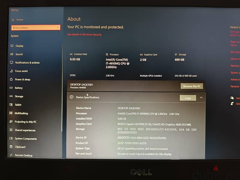 dell precision m 4800 3