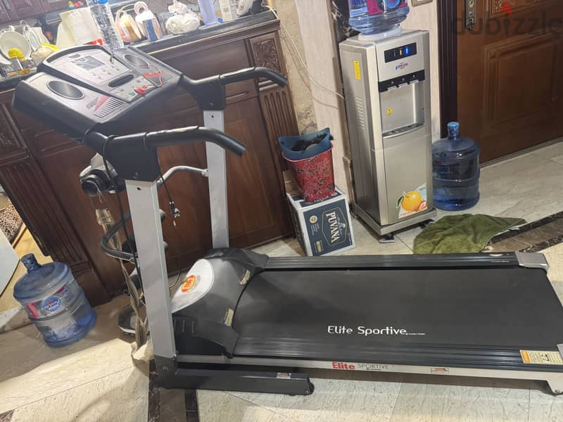 Elite sportive treadmill 5