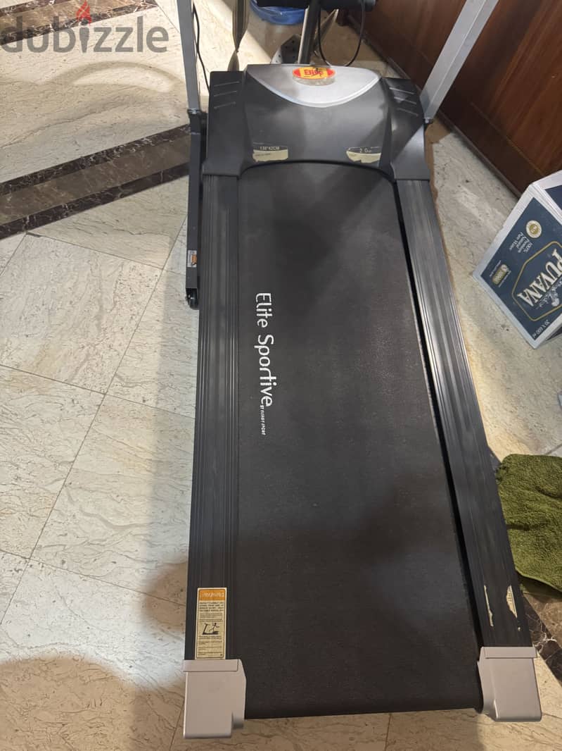 Elite sportive treadmill 6