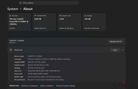 Msi Z490-A pro +intel core i5 11400f
