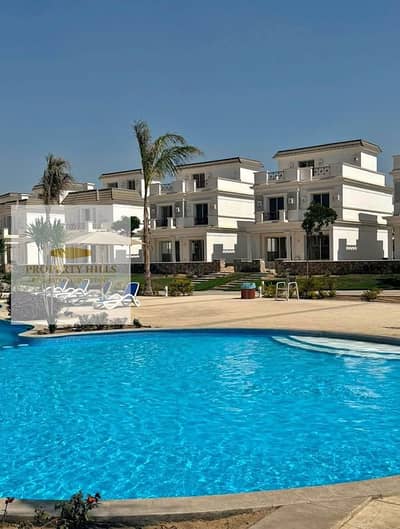 The villa for sale at the old price is fully finished and ready to furnish, with an area of 245 square meters in front of the Attorney General's office at Mountain View 1.1