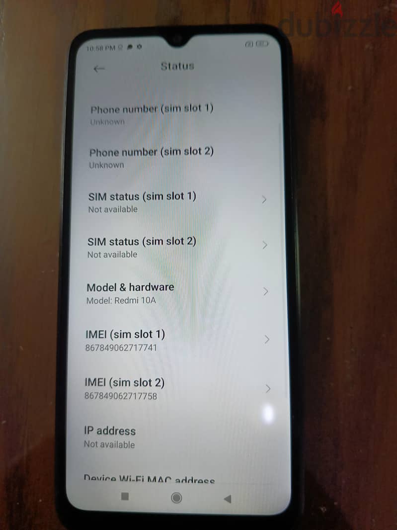Xiaomi Redmi 10 A 8