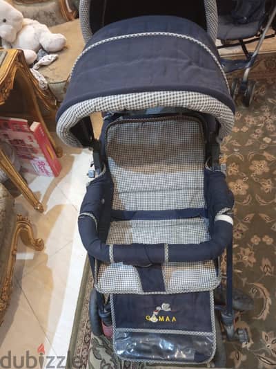 twin stroller عربية اطفال دبل