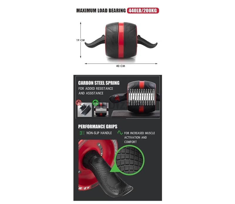 pushups board and Aps roller 3