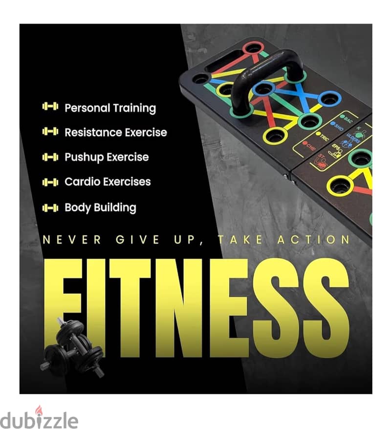 pushups board and Aps roller 6