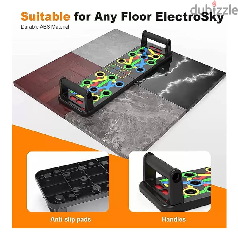 pushups board and Aps roller 7