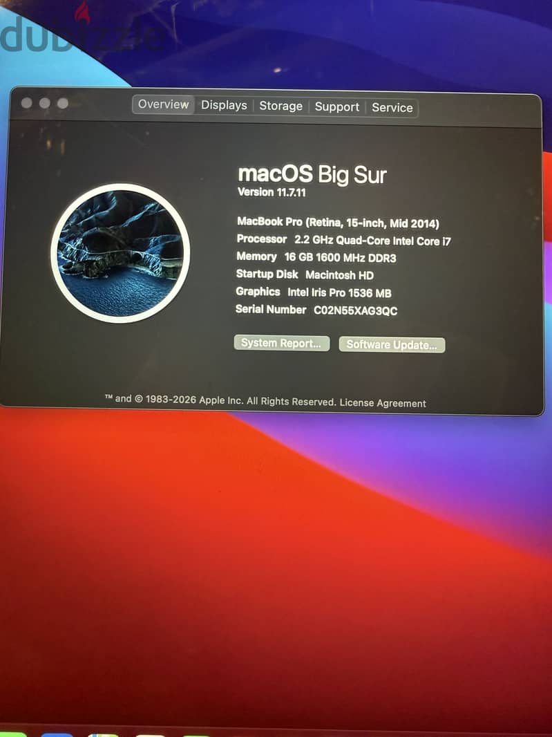 MacBook Pro Retina 15-inch Mid 2014 6