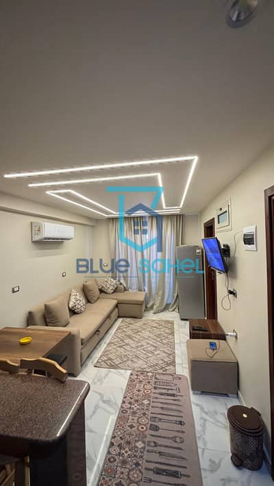 شاليه غرفتين للإيجار اليومي | فيو بول مباشر | نيو جولف – بورتو جولف مارينا