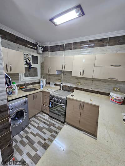 Furnished apartment for rent in Degla Gardens Compound - October Gardens near Al-Montazah Street and the Italian District Road and Zewail City