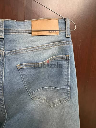 بنطلون zara slim fit مقاس 30 رجالي