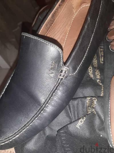 حذاء لوفر رجالي Armani Jeans (أوريجينال/جلد طبيعي)