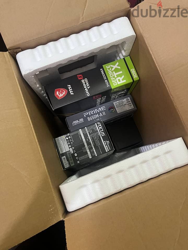 Full PC Case for sell with RTX 3090 24G 1