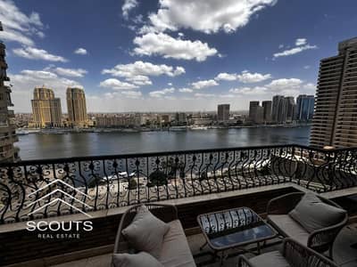 استثمروحده فندقيه من فندق انتركونتننتال الايجاربالدولارشهري متشبطه بالكاملfully finished بالفرش و التكيفات علي كورنيش النيل