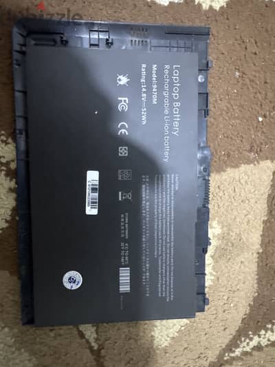 بطاريه لآب توب  HP folio 9470