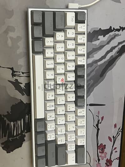 Keyboard Reddragon k617 fizz rgb