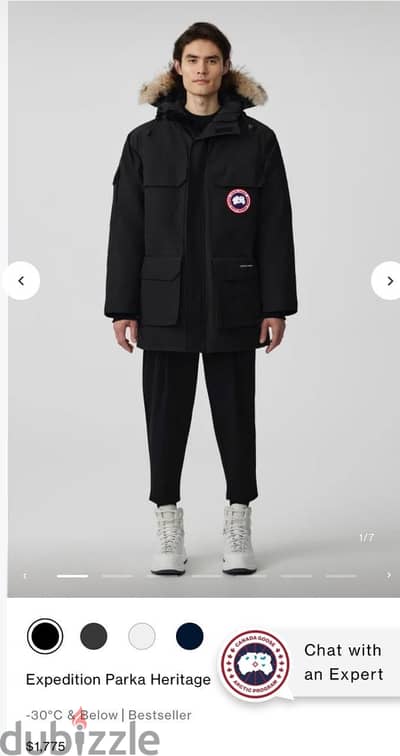 Canada goose parka