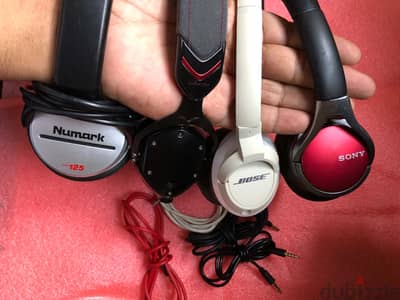 Headphones V-MODA SONY BOSE NUMARK