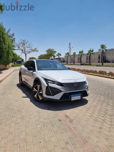 Peugeot 408 GT 2024 بحالة الزيرو فبريكة بالكامل صيانات الوكيل