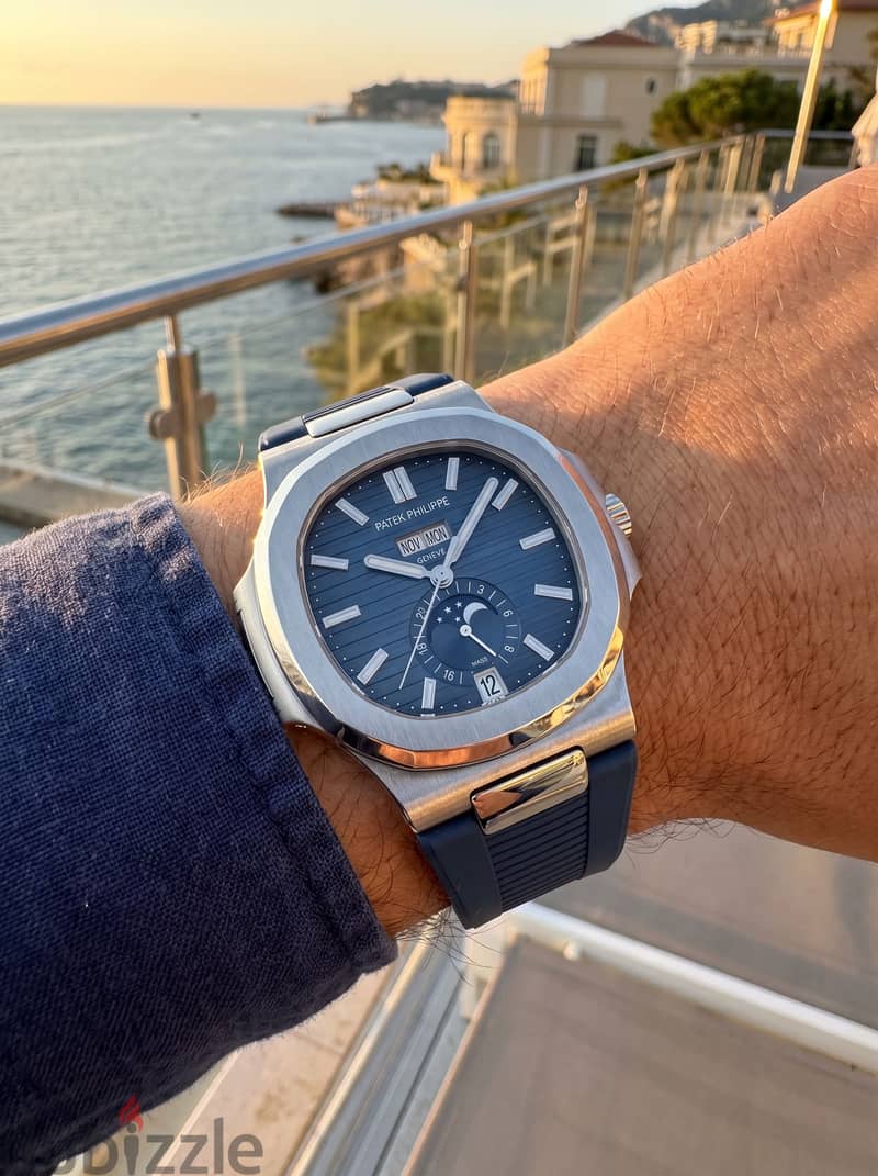 Patek Philippe Nautilus Annual Calendar Moonphase 2