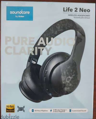 NEW Anker Soundcore Life 2 Neo wireless Headphones -سماعة بلوتوث انكر