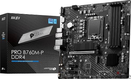 MSI PRO B760M-P DDR4 LGA1700 great condition