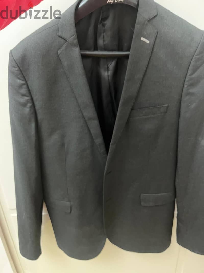 U. TURN grey suit (used) 3