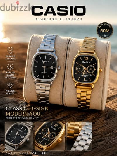 Casio – Gold / Black Dial