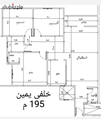 شقه 195م متكرر خلفي 3غرف 3حمام  من المالك مباشر نص تشطيب 40%مقدم و10%دفعة اسلام خطوات لنادي هليوبولس خطوات Vivens Mall  خطوات لمستشفي شفا