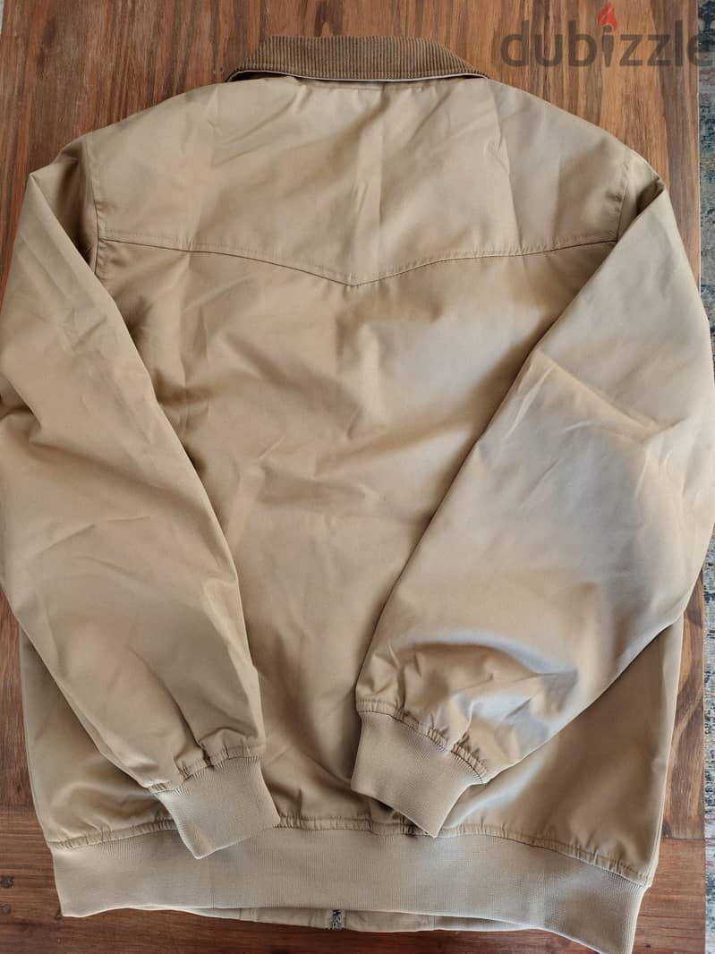 New Khaki Bomber Jacket, size L 2