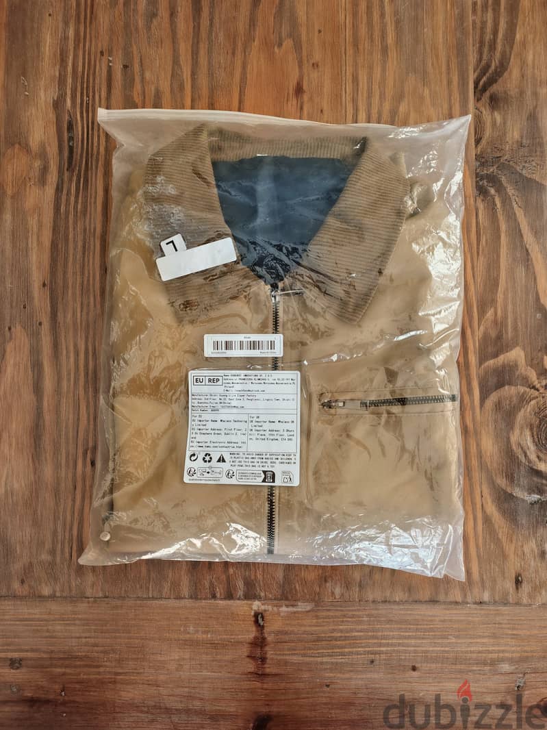 New Khaki Bomber Jacket, size L 4