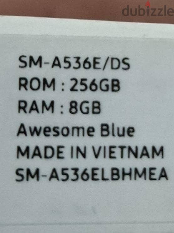 Samsung a53 256 9
