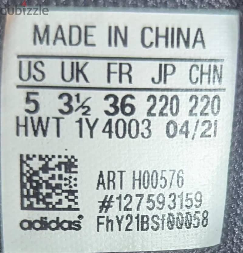 Adidas Runfalcon 5 - Original - Size 36 3
