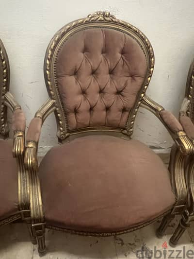 Sofa and 4 chairs