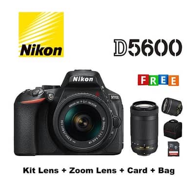 Nikon 5600d full kit