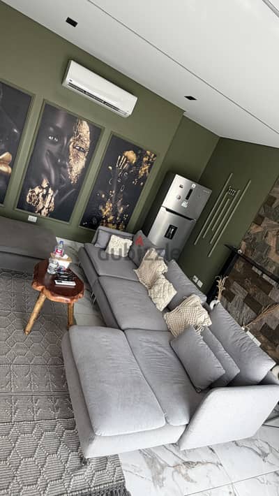 L shaped couch