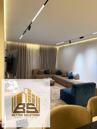 Apartment for sale in Al Obour, Dar Misr Compound, near Gate 4, and next to a supermarket, pharmacy, and fruit and vegetable shops.