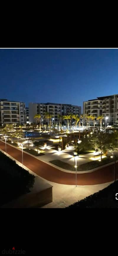 140m apartment, semi-finished, in Beta Greens Compound, parking and club, Mufuhsh gate