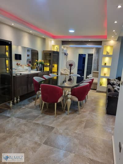 Furnished 150 sqm apartment for rent in Andalus 2, Fifth Settlement, directly on South 90th Street.
