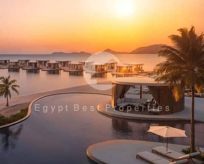 FOR SALE VILLA FULL SEA VIEW AND LAGOON VIEW WITH INSTALLMENTS OVER 8 YEARS RAS ALHEKMA