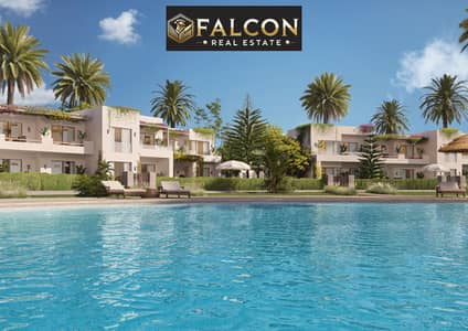 Super-luxuriously finished chalet for sale in Sea Shore—located just steps from the sea and the lagoon, offering stunning views from every room. Situa