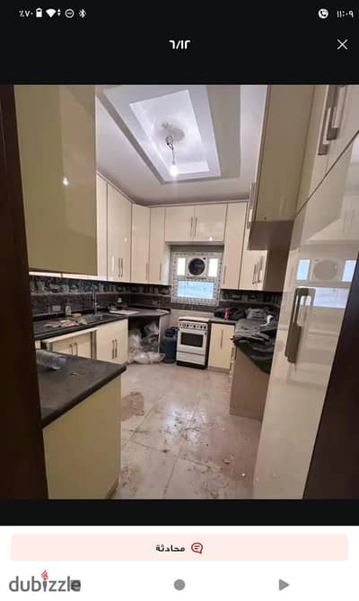 Apartment for sale in Al-Nargis buildings, super lux finishing, second floor, there is an elevator.