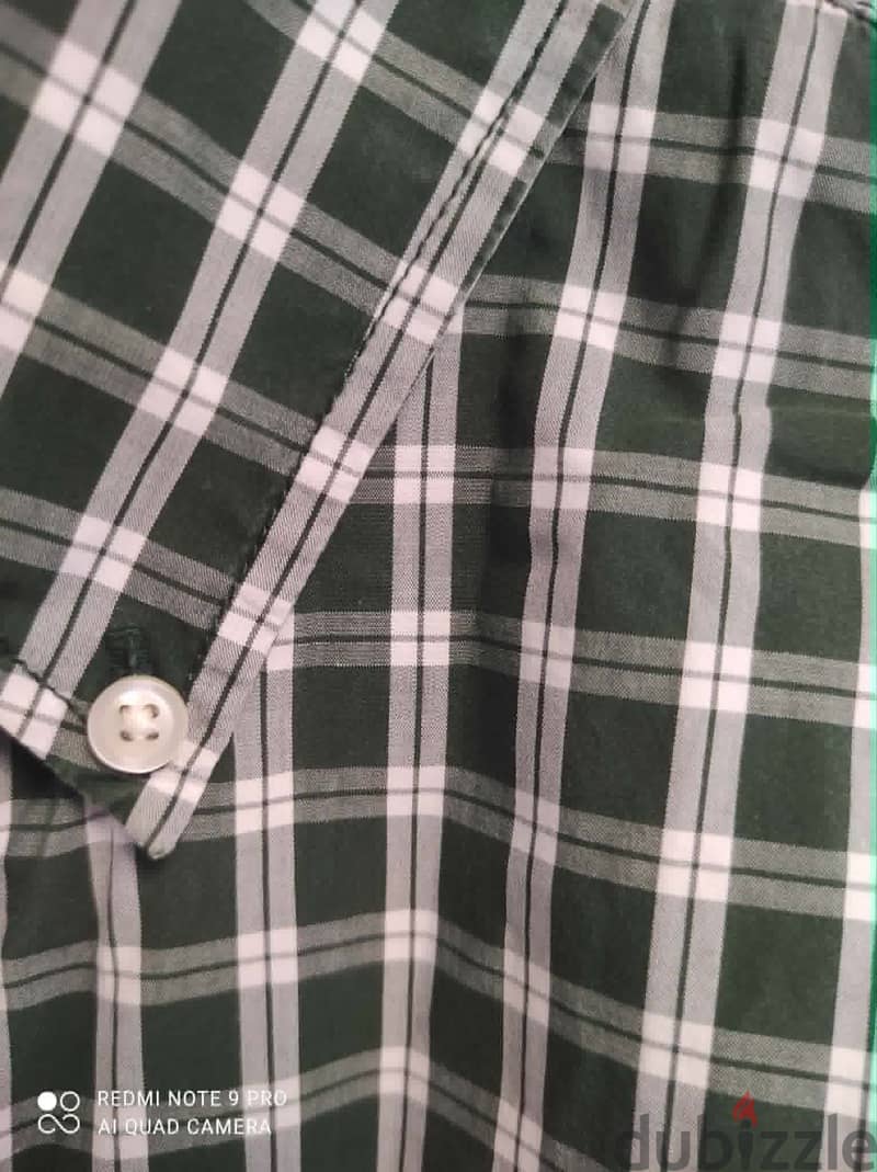 GAP checkered pattern shirt 1