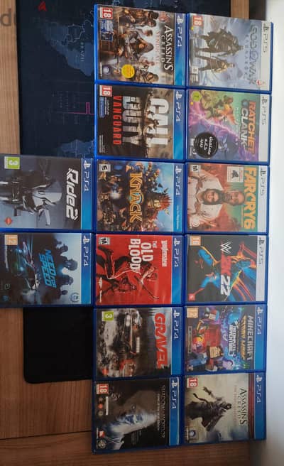 ألعاب ps5 و ps4