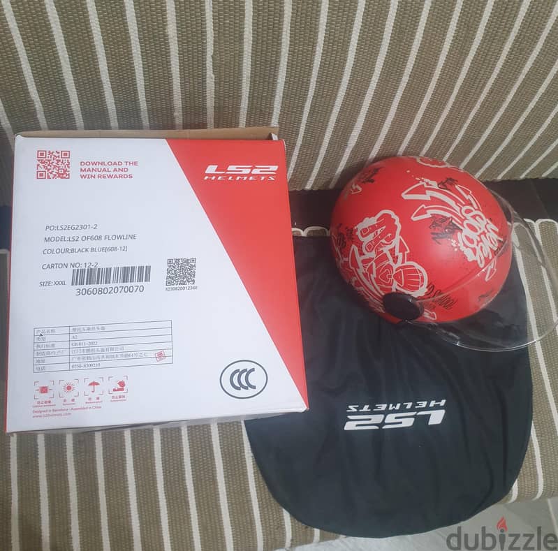 as new LS2 HELMET 1