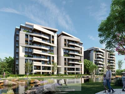 Apartment for sale in The Brookes compound with a 40% discount for cash or a 5% down payment and installments up to 10 years in the heart of New Cairo