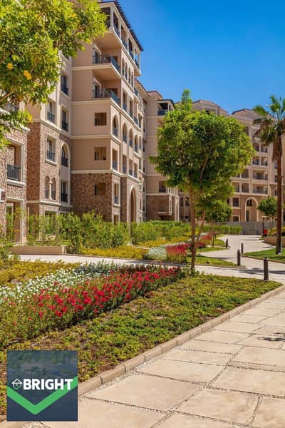 Apartment for sale with full finishing opposite the American University in 90 Avenue Compound